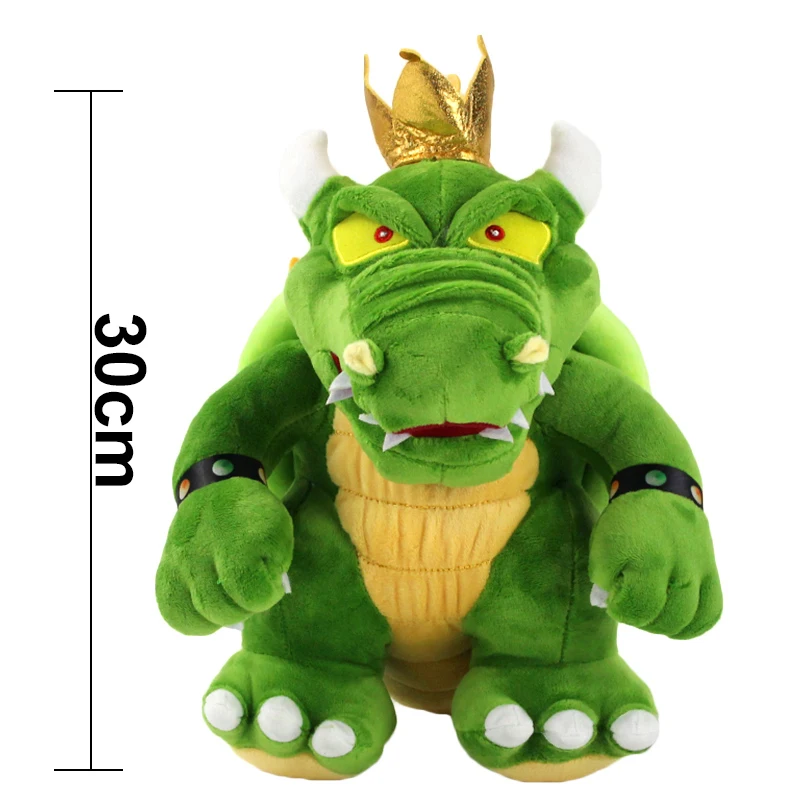 A-30cm-opp bag 30 см аниме Super Mario Bros плюшевая кукла зеленая Купа Боузер мультфильм мягкие животные игрушки - Цвет: A-30cm-opp bag