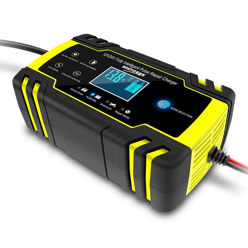 

Car battery charger 12v24v motorcycle battery repair type charger Fully automatic car battery charger charge battery Hot
