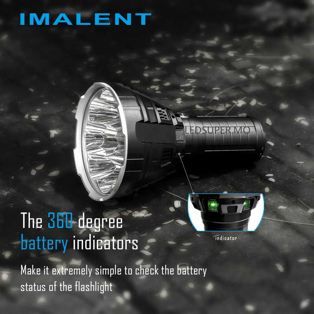 20000LM точности серии IMALENT R90C CREE XHP35 HI светодиодный портативный тактический фонарик