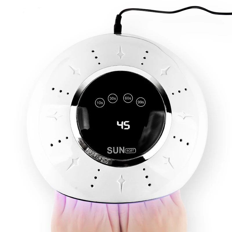 SUN BQ9T Nail Dryer 33 Leds UV LED Nail Lamp UV Lamp Quick-dry For 72W Lamp Uv Nails Timer Smart Nail Gel Manicure Tools