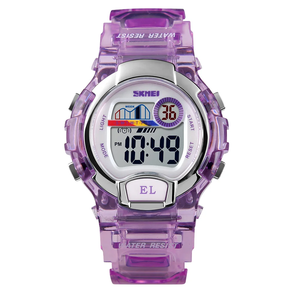 

SKMEI Sport Watch For Kids Waterproof Alarm Clock Girls Student Stopwatch Timing Watch LED Luminous Smart Digital Watch Reloj