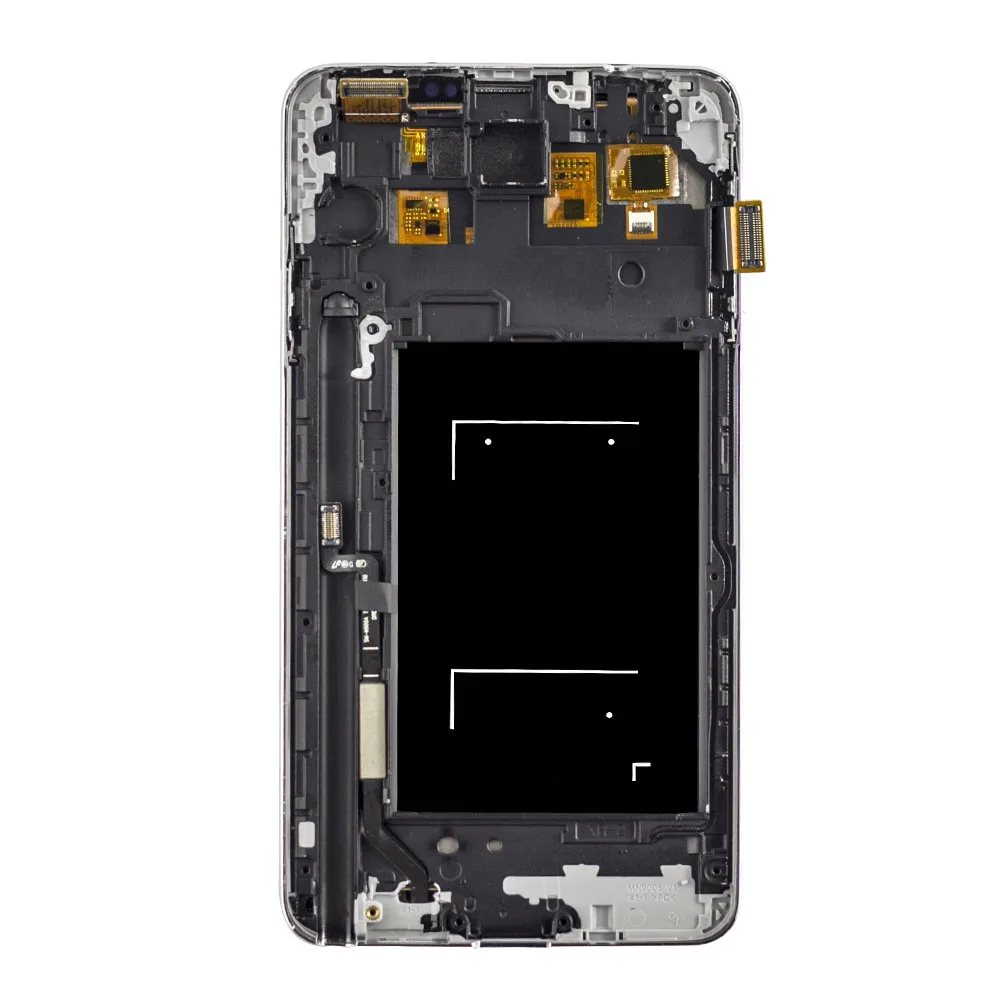 For Samsung Galaxy Note 3 N900 N9005 N900A N900V LCD Display Touch Screen Digitizer Assembly With Frame for Note3 LCD