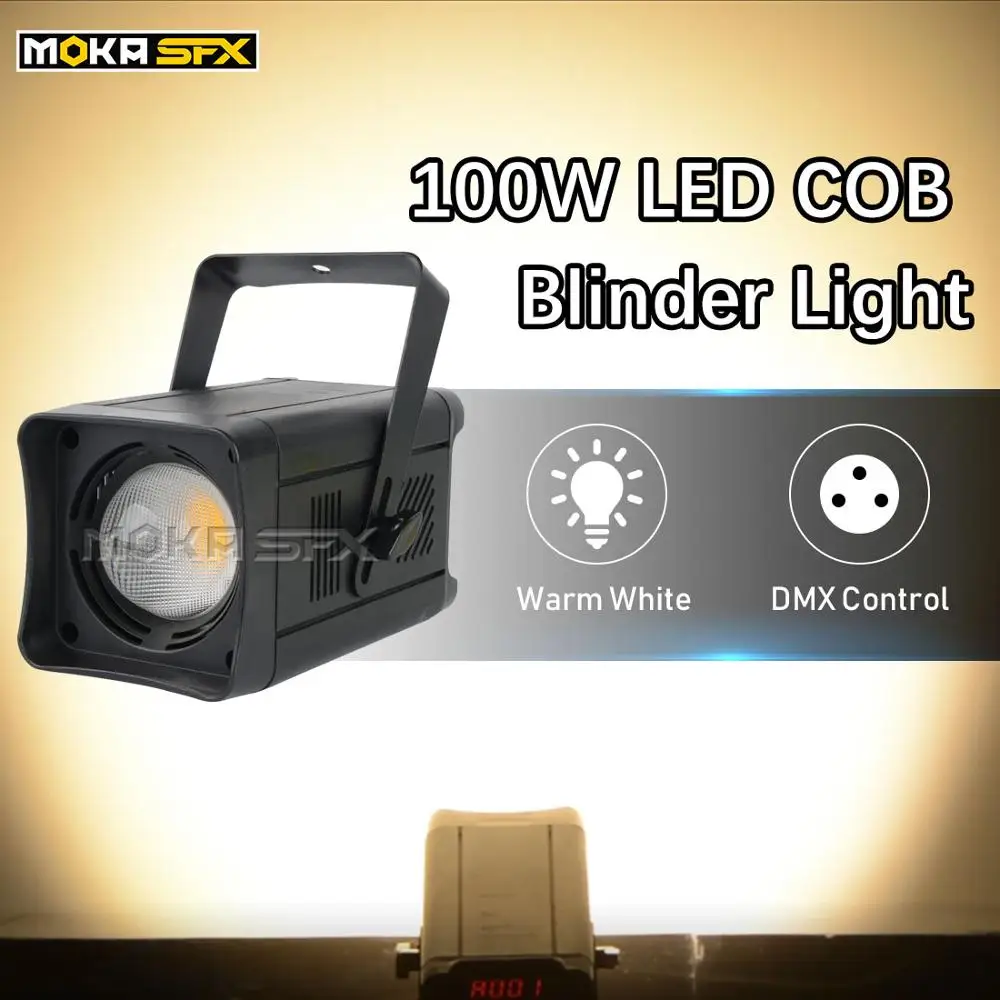 2 шт. 100 Вт COB Par Light теплый белый/холодный белый/RGBW поворосветильник свет