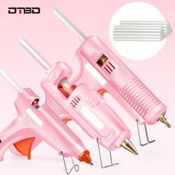 DTBD – Mini pistolet à colle thermoélectrique 280W, avec bâtons de 11x100MM 