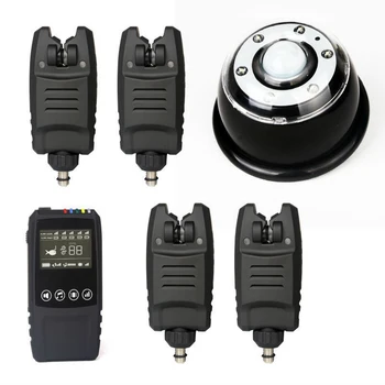 

NDT 2/3/4 bite alarm set + Receiver* 1+ lamp light receiver *1for Carp Fishing