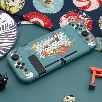 

Cartoon Dog Switch Protective Shell Hard Cover JoyCon Controller Housing Shockproof Case Shell For Nintendo Switch Accessories