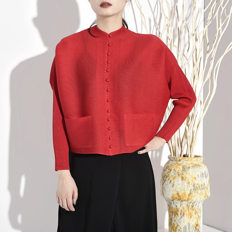 [LANMREM] новая весенняя винтажная рубашка с лацканами и длинным рукавом, женская блузка, модная однобортная рубашка с длинным рукавом SA56601