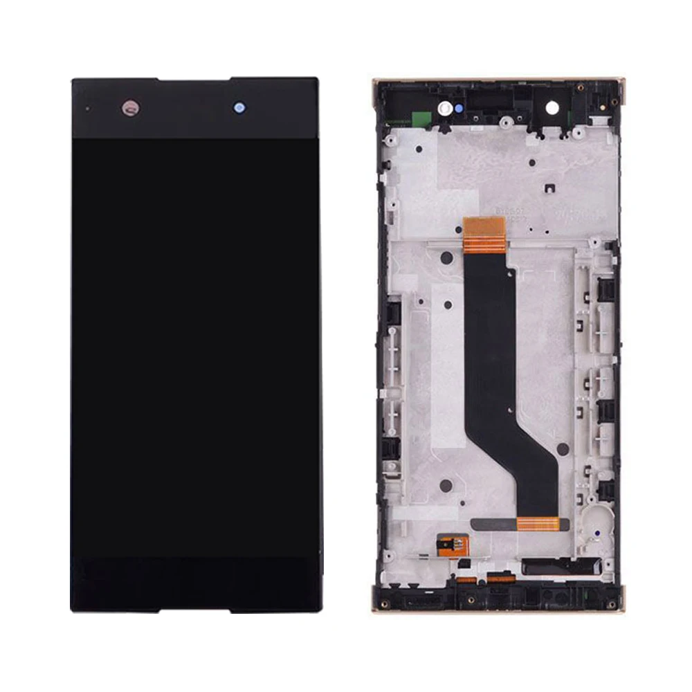 Для sony Xperia XA1 ультра lcd кодирующий преобразователь сенсорного экрана в сборе для sony XA1 ультра дисплей с рамкой Замена C7 lcd