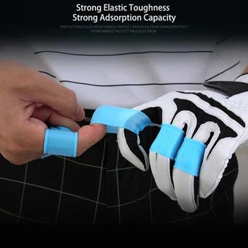 

8pcs Golf Finger Toe Silicone Support Sleeves Protector Grip Multi Color for Men Women