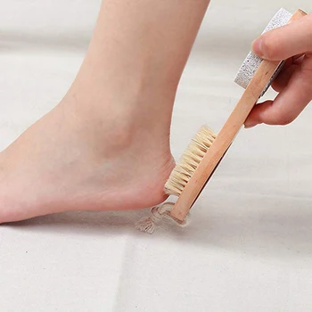 

2020 New Style Double Head Ankle Hard Dead Skin Callus Remover Cleaning Pedicure Foot File Heel Foot Care Tool