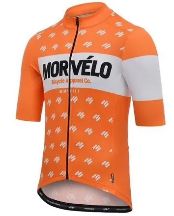 13 Morvelo Mens short sleeve cycling jerseys Wave point Bike Clothing shirts MTB Quick dry Bicycle Wear Ropa Ciclismo Hombre - Цвет: 13