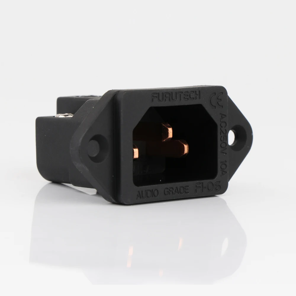 Hi End FI 06(C) входная розетка из чистой меди IEC фильтр HiFi с плановым разъемом питания|ac