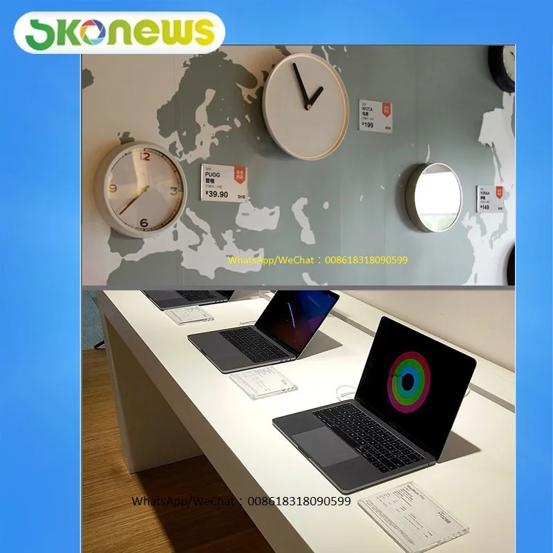 Wall_Mount_Magnetic_Acrylic_label_Card_Frame_Price_Paper_Card_Tag_Counter_Top_Stand_with_3M_Adhesive_Tape