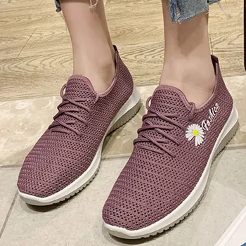 

New Summer Female Mesh Breathable Women Sneakers Casual Shoes 2020 Tenis Feminino Air Mesh Ladies Shoes Woman Basket Femme