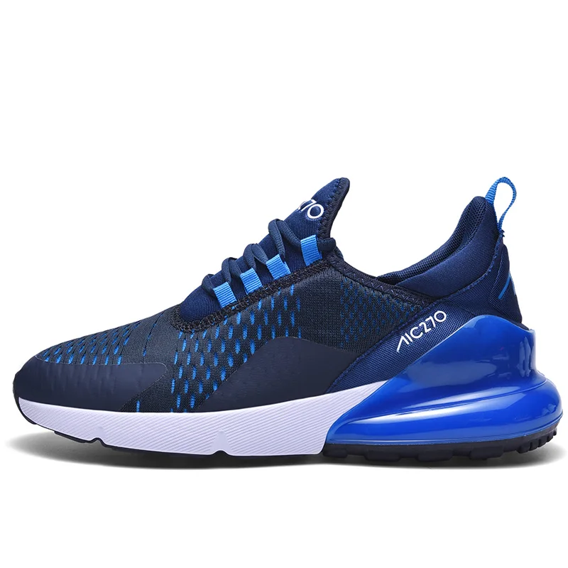 Мужские и женские кроссовки для бега, унисекс, спортивные кроссовки, Новое поступление, спортивные брендовые 270, для взрослых, высокое качество, zapatillas hombre - Цвет: JD-1986-Blue
