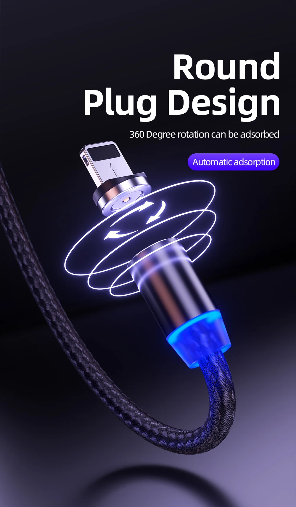 Магнитный кабель TEAEGG Micro usb type C для быстрой зарядки телефона Micro usb type-C магнитное зарядное устройство USB C для iphone huawei xiaomi кабель