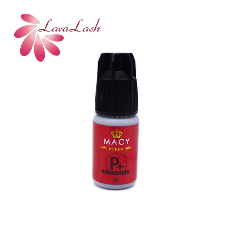 

1 Bottle MACY Black Glue P+ Korea Original 5g Eyelash Extension False Eyelash Lash Lift Wholesale Profesional Makeup Tool Beauty