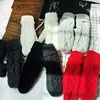 Guantes cálidos de invierno para mujer, de punto, 5 colores ► Foto 2/6