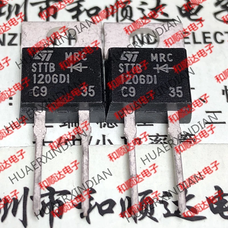 10 шт./лот и STTB1206DI-220 600V 12A