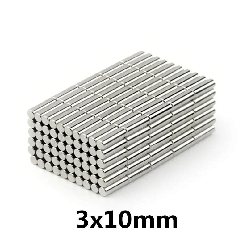 50-1000Pcs 3x1 3x1.5 3x2 3x3 3x4 3x5 3x10 mm N35 NdFeB Round Magnet Super Powerful Strong Permanent Magnetic imane Disc