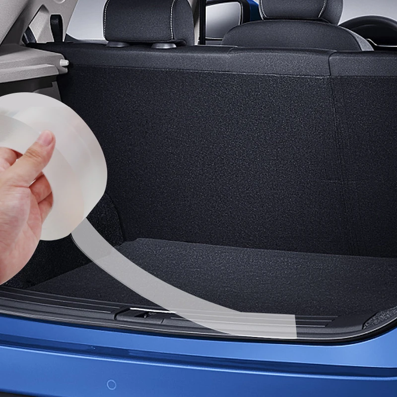 Car Stickers Door Sill Sticker Protector Multifunction Nano Tape Auto Bumper Strip Protect Scratchproof Accessories | Автомобили и