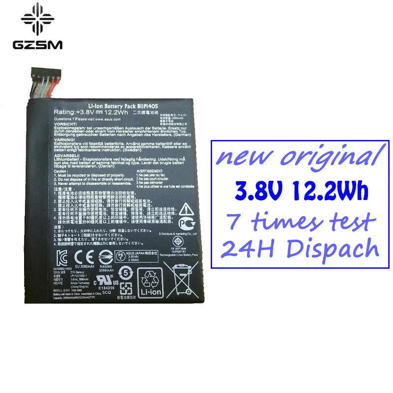 GZSM Аккумулятор для ноутбука B11P1405 для ASUS ME70CX MeMO Pad 7(ME70CX) Аккумулятор для ноутбука MeMO Pad 7 ME70CX K01A зарядное устройство для ноутбука