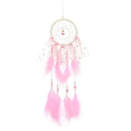 Подарок на день рождения, Настенный декор для автомобиля, украшение для дома с огнями, перьями, ручной работы, украшения - Цвет: G