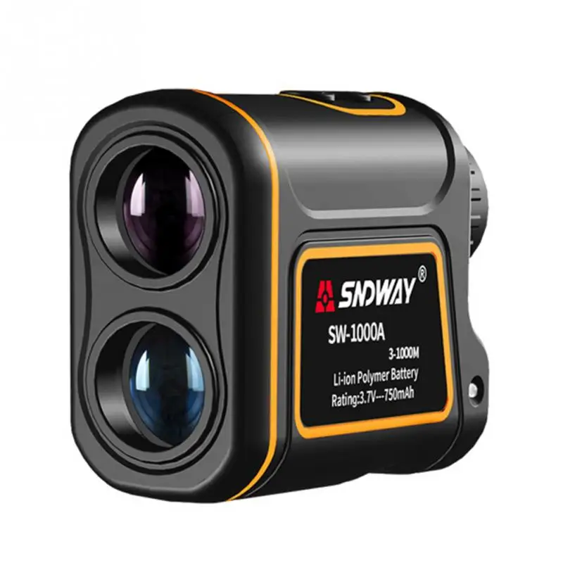

Portable Plastic Handheld Multifunctional Easy Apply USB Charging Optical Lens Outdoor Measure Distance Meter Rangefinder IP54