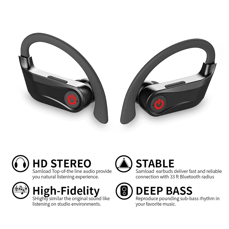 Power Pro HBQ Q62, Bluetooth наушники, беспроводные наушники, большая мощность, бас гарнитура, TWS, шлем, bluetooth, ecouteur, sans fil, bluetooth