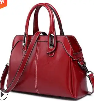Сумки для женщин,, сумка из натуральной кожи, сумки через плечо, повседневные женские сумки, сумки-клатчи, женская сумка, bolsa feminina sac C1184 - Цвет: Красный