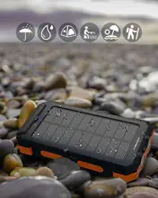 Chargeur Portable étanche 24000mAh, charge rapide, batterie externe, Mode SOS, pour téléphone Portable