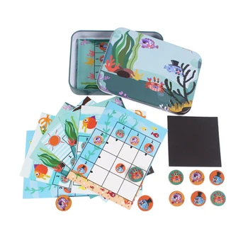 

Early Children Magnetic Educational Sudoku Board Games Kids Logical Thinking Training Toys for Gifts