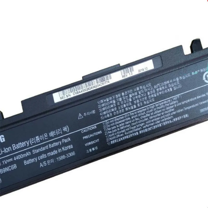 New Original Laptop replacement Li-ion Battery for Samsung R466 R468 7R468 R470 R478 R480 AA-PB9NS6B AA-PB9NC5B AA-PB9NC6B