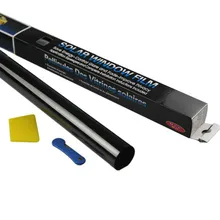 300 см x 50 см черные автомобильные экраны для окон тонировка Тонирующая пленка рулон авто домашнее стекло летнее Солнечное УФ-защитное клейкие пленки