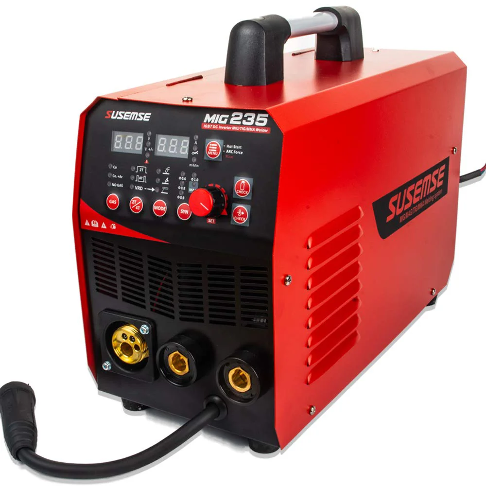 Tig Mma Mig Welder 3in1 Combo Multi Function Tosense Welding Machine 220v New Design Gas No Gas Welder Mig235 Gas Welding Equipment Aliexpress