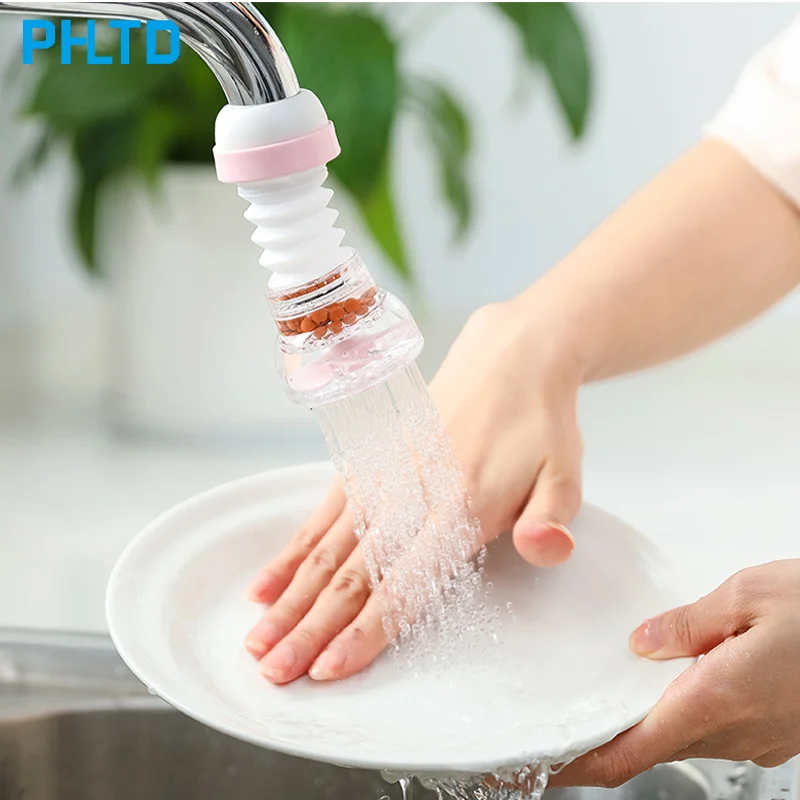 Universal kitchen faucet splash head extension filter household tap water shower water purifier water saver