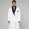 Bathrobe 100% Cotton Cut Velvet Towel Material Thickening Increase Hotel Yukata Men'S Winter Pyjamas Beauty Salon Nightgown ► Photo 3/6