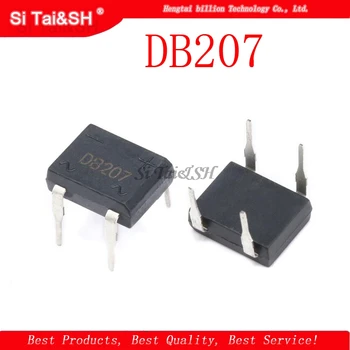

10PCS DB207 B207 DIP DIP4 Bridge Rectifiers 1000V 2A new original