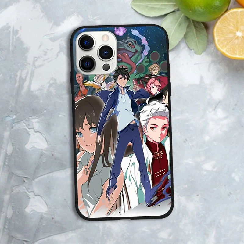 The Daily Life Of The Immortal King Anime Phone Case For Iphone 11 Pro Max 6 7 8 Plus 12 Mini X Xs Xr Black Soft Silicone Cover Phone Case Covers Aliexpress