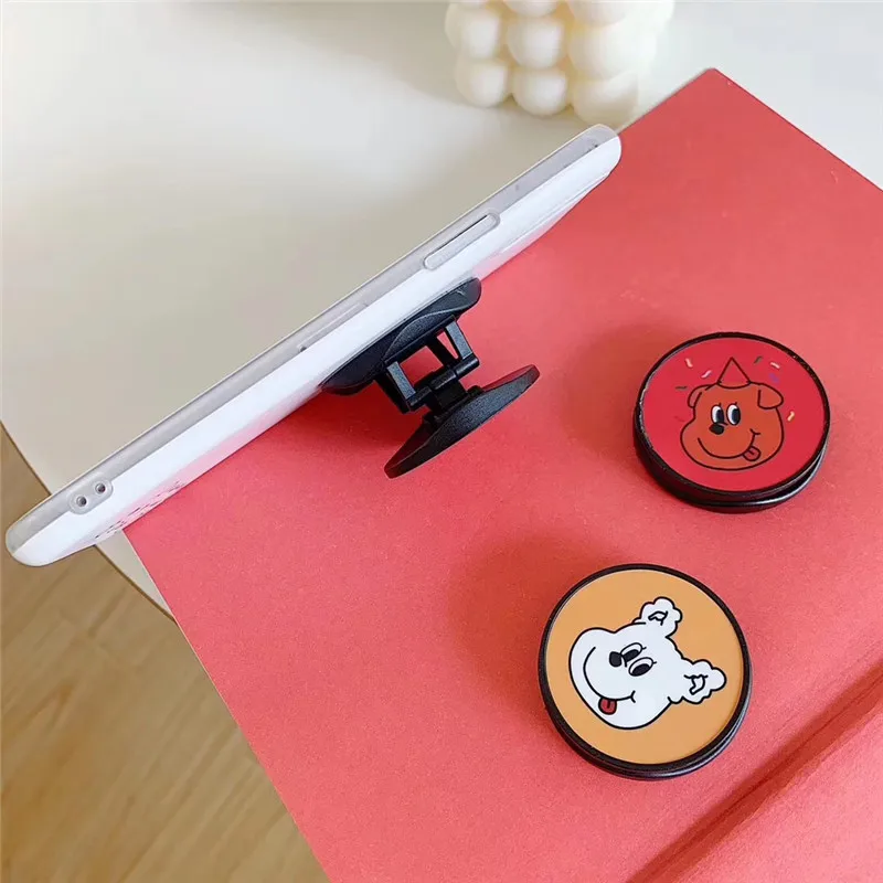 Мультяшный милый медведь складной кронштейн для samsung iphone xs huawei xiaomi Tiktok держатель