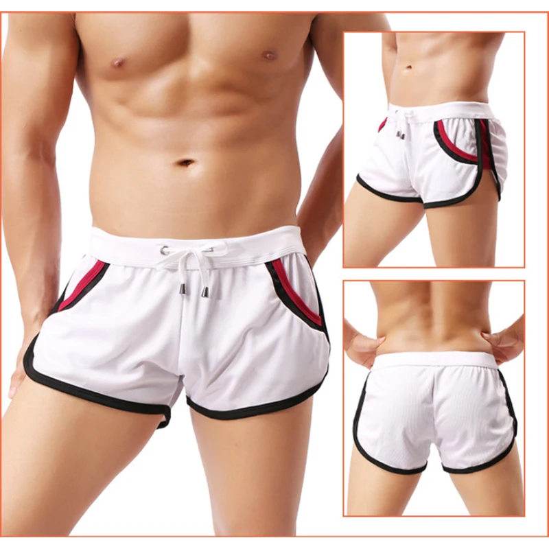 Hot Product Mens Fitness Shorts Summer Shorts Casual Gyms Bodybuilding Beach Shorts Breathable Short Pants Sweatpants