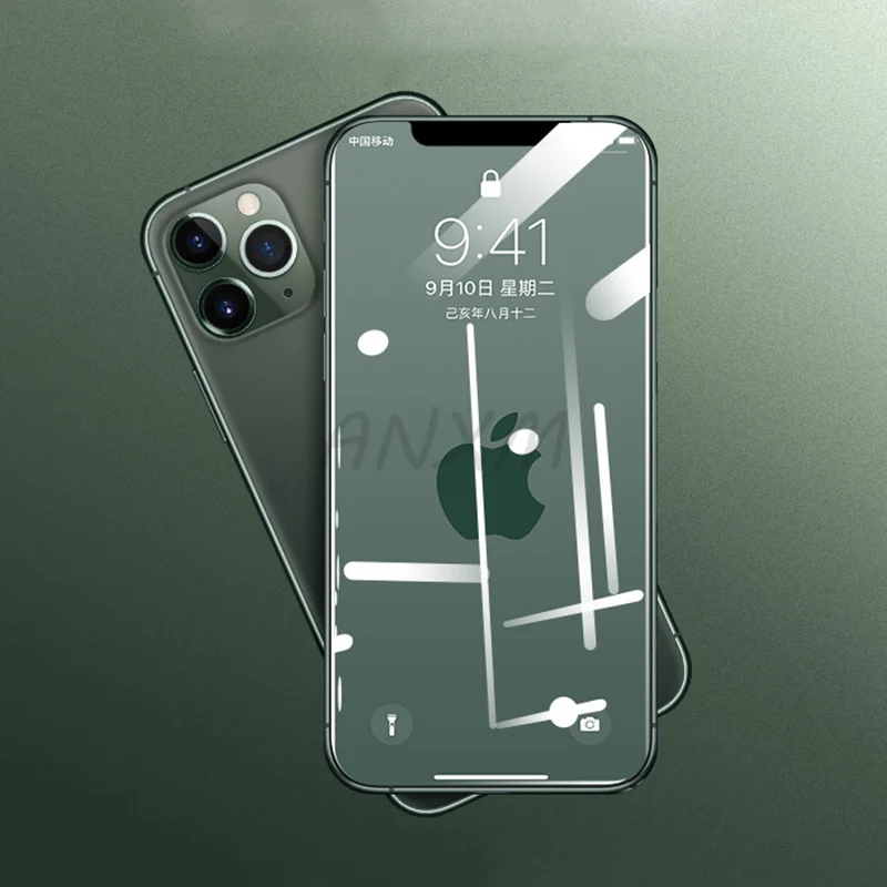 Закаленное стекло для iPhone X XR XS 11 Pro Max защита экрана задняя камера объектив на телефон защитное для iPhone 11 Pro Max стекло