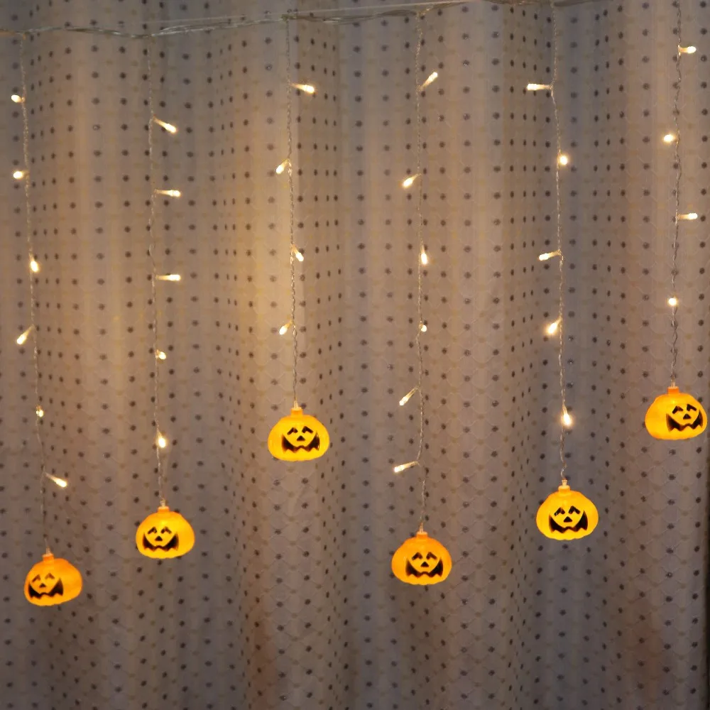 Рисунок 6 - Гирлянда-занавес в виде тыквы