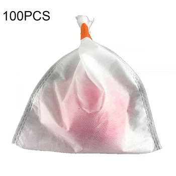 

100Pcs Plant Bags Anti-Bird Insect-Proof Seedling Bags Garden Fruit Flower Vegetables Seeds Protect Drawstring Netting Bag