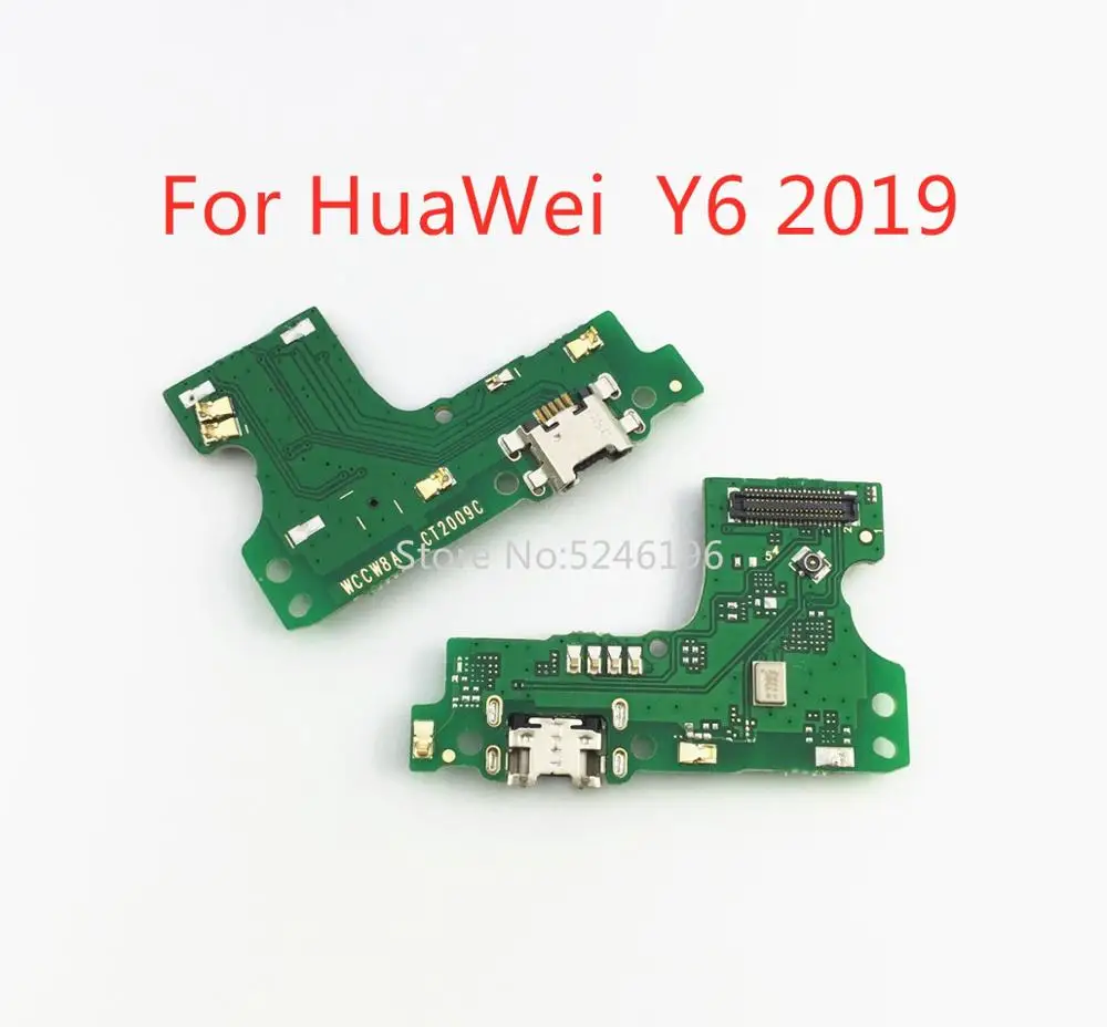 1 шт. применимо к зарядному порту USB для Huawei Y6 (2019) Y7 базовый соединитель мягкий