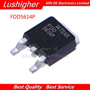 

10PCS FDD5614P TO252 FDD5614 TO-252 FDD 5614
