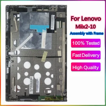 

Touch Digitizer With LCD Screen Assembly With Frame Replacement For Lenovo Miix2-10