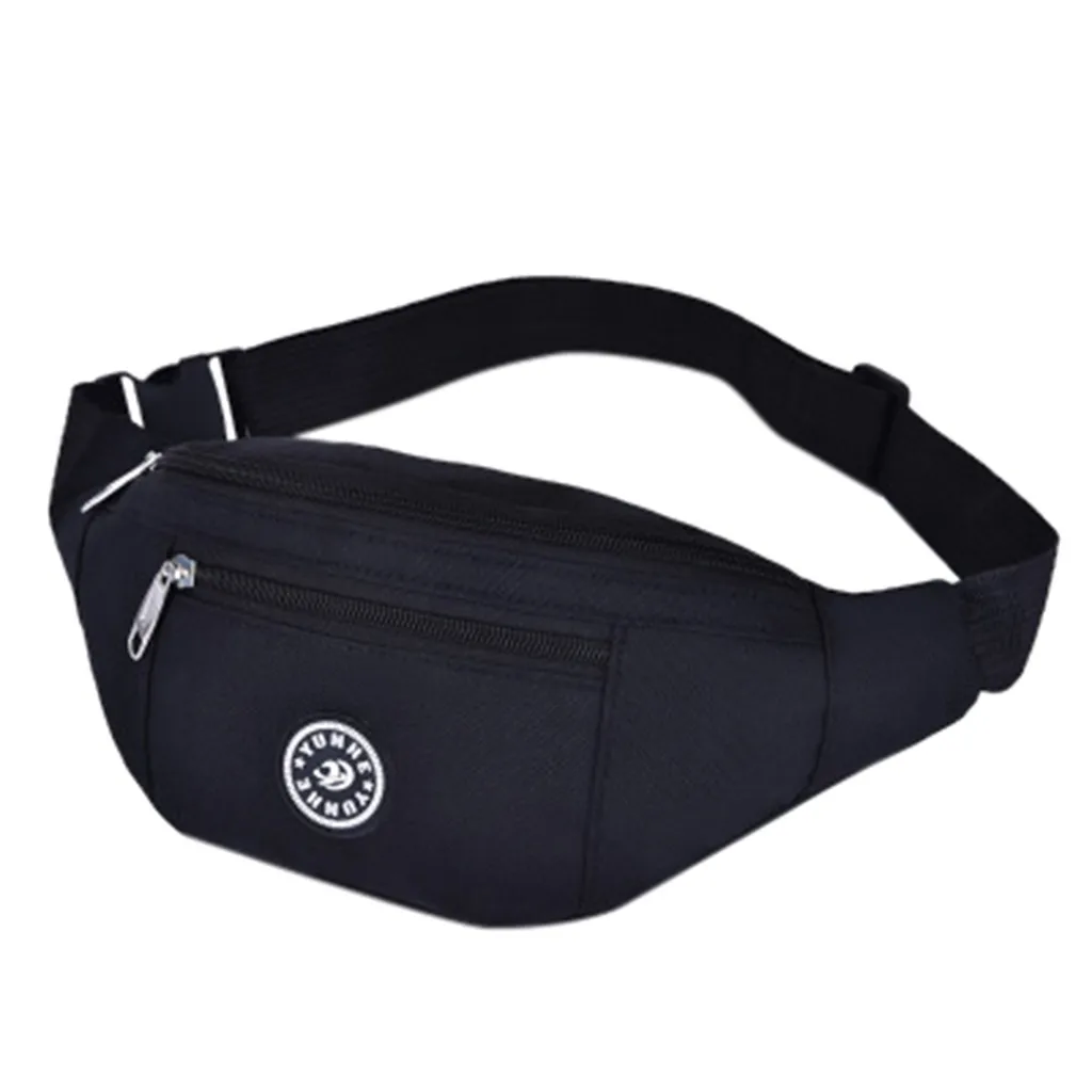 Ofertas Especiales Riñonera deportiva de lona para hombre y Mujer, Cangurera con cinturón de riñón, bolsa con cierre, estilo Harajuku, # T2P bVnyqWlOk