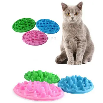 

Interactive Feeder Digestion Pet Food Bowl Puzzle Bowl Slow Food Anti Choke Interactive Slow Feeding Feeder For Dogs Cats 2016