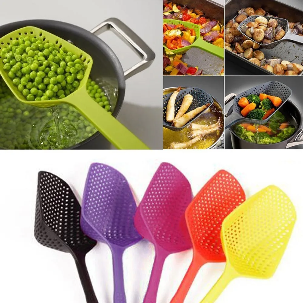 

High temperature and pressure resistant colander hot kitchen large spoon colander pasta heat-resistant filter все для кухни T3